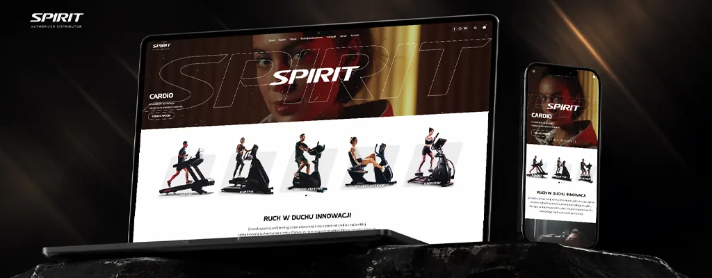 Spirit Commercial - B2B Fitness E-Commerce